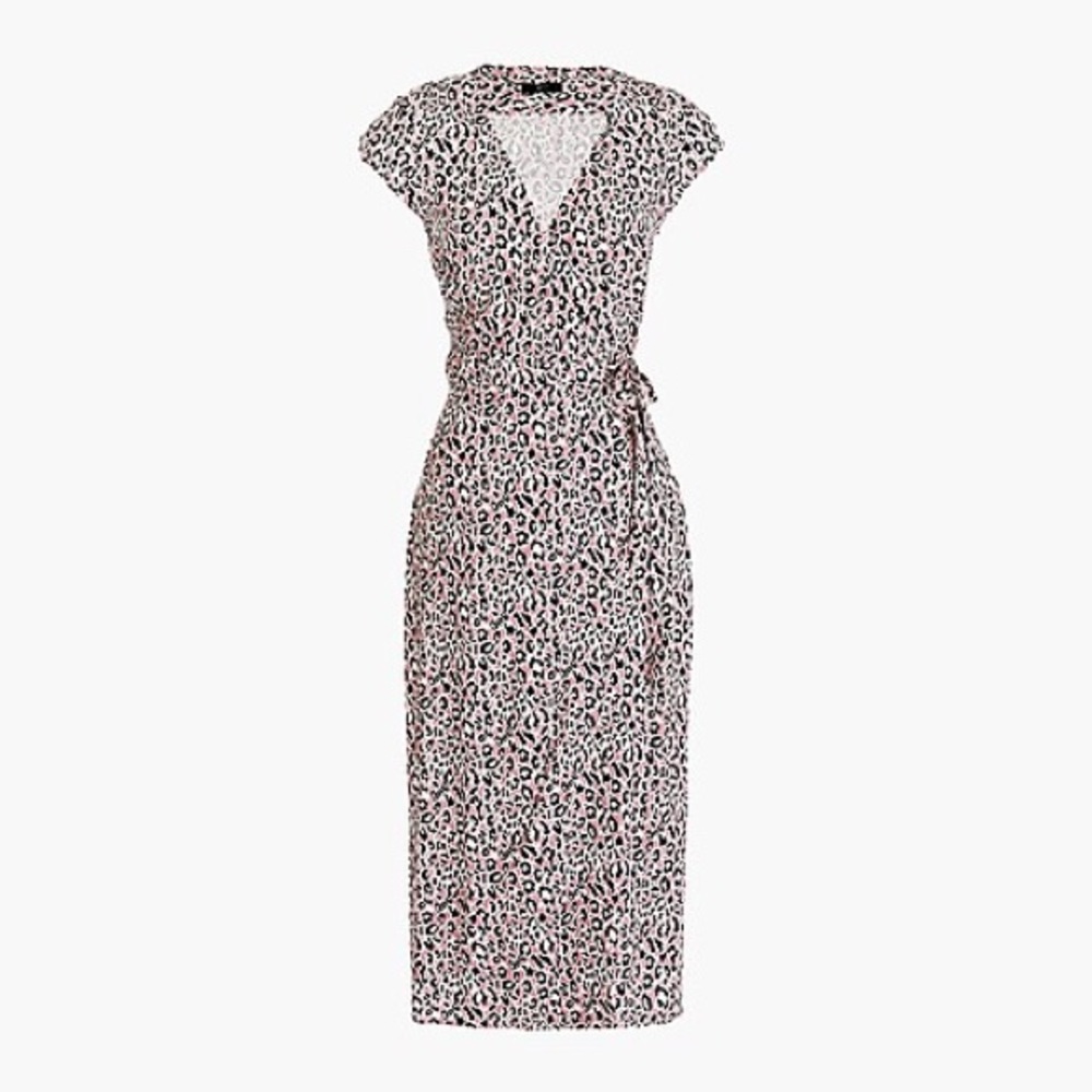 Midi wrap dress